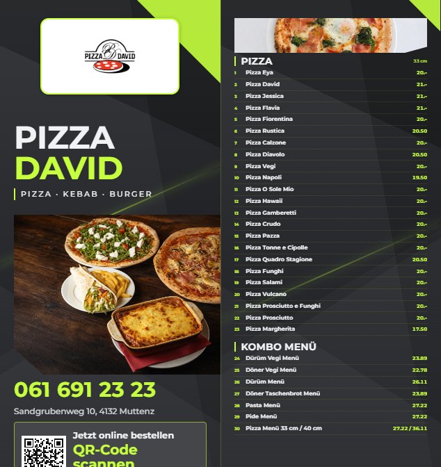 Beispiel-Flyer Graphit